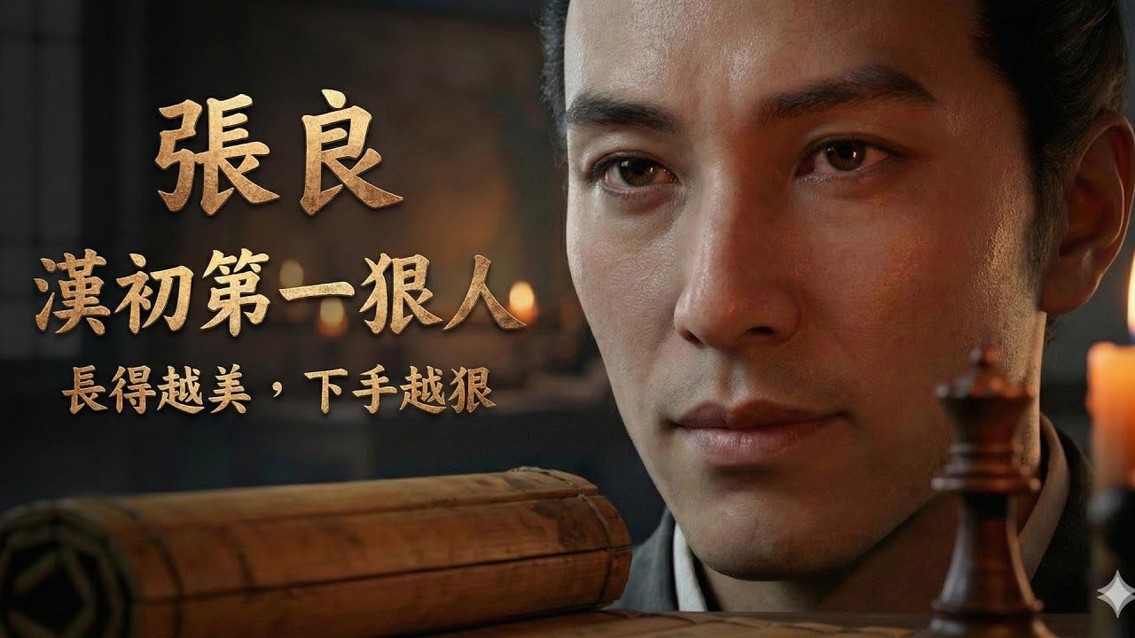 【檔案014】張良：長得像女人，殺人不用刀！揭秘漢朝最恐怖的「白衣死神」張良