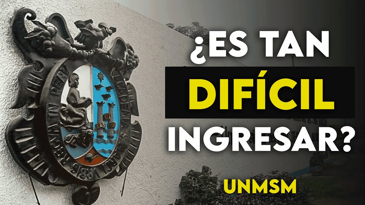 TODO SOBRE EL EXAMEN DE ADMISIÓN A SAN MARCOS | UNMSM