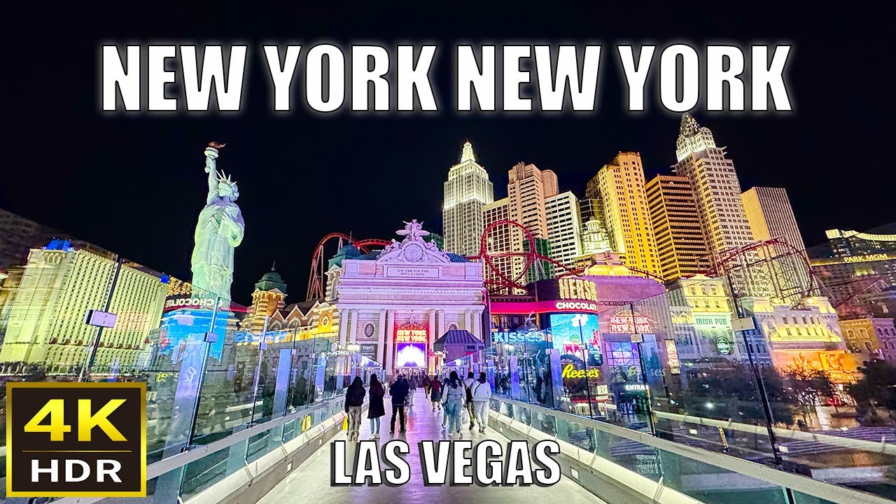 New York New York Las Vegas Walk - January 2025 - Las Vegas Strip