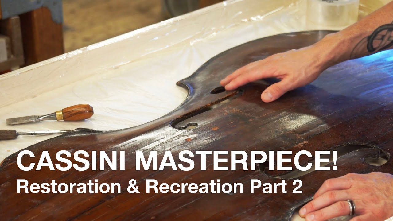 Cassini Double Bass Restoration and Recreation at Upton Bass Part 2