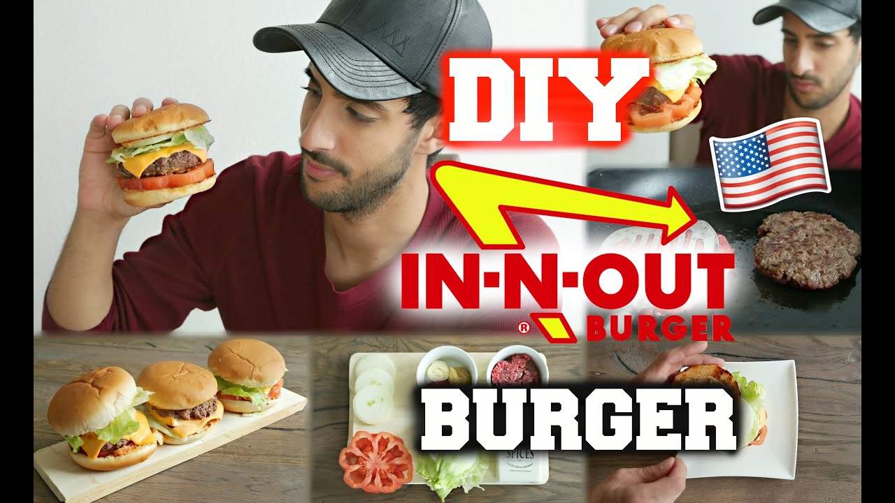 IN N OUT BURGER RECIPE (easy & yummy) 2022 - IN N OUT Los Angeles REZEPT