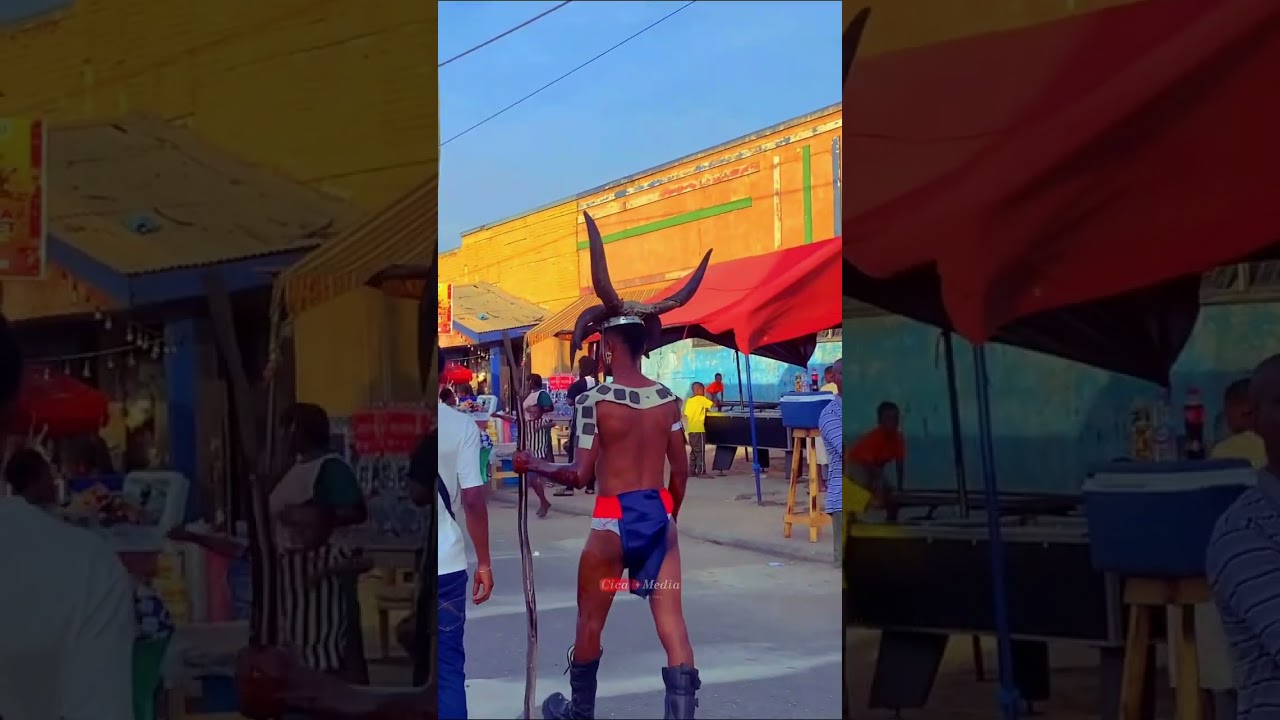 Biggest Festival In Ghana #shorts #viral #youtubeshorts  #ghana #chalewote