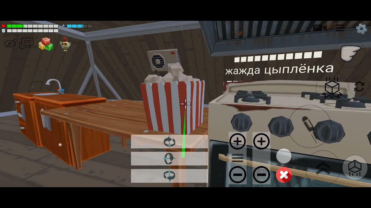 Играю в 5 ночей с цыплёнком #chickengun #фнафворлд #фнафпародия #чг 
