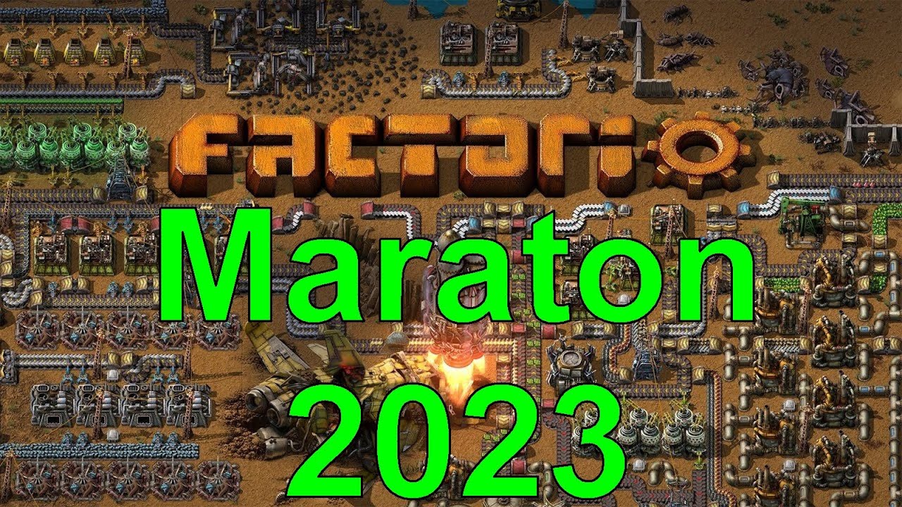 Factorio maraton 2023 - od krumpáče po raketu [4K, česky, Jan Prušák]