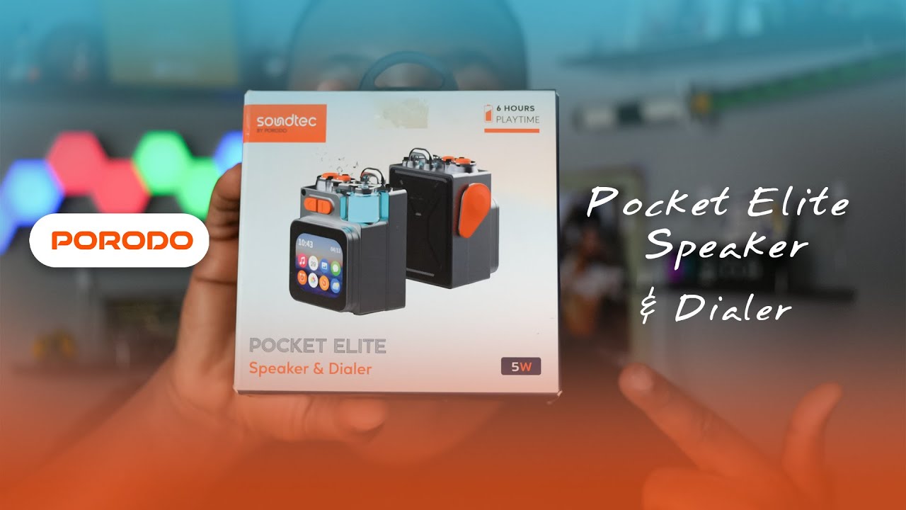 Porodo Soundtec Pocket Elite Speaker & Dialer