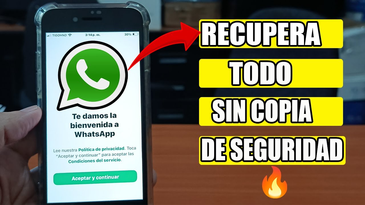 Como RECUPERAR fotos, videos y chats de WhatsApp sin copia de seguridad | backup