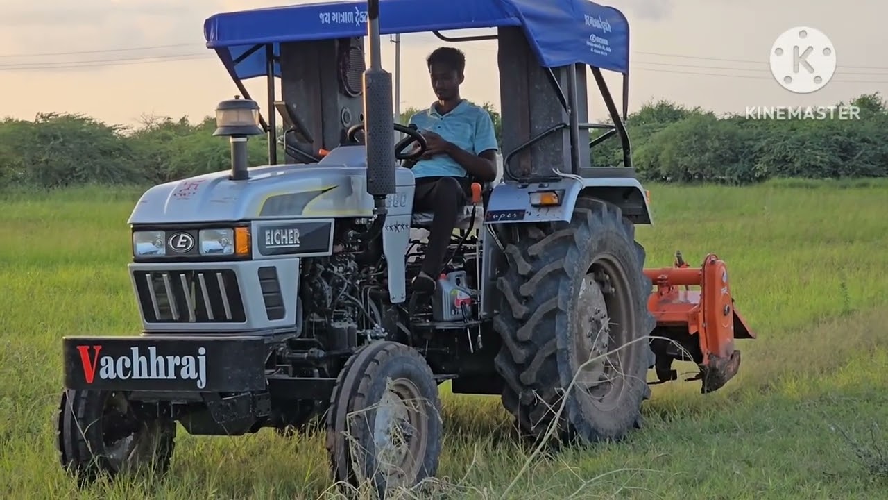 King  eicher 380 rotavator or new holland 3600  