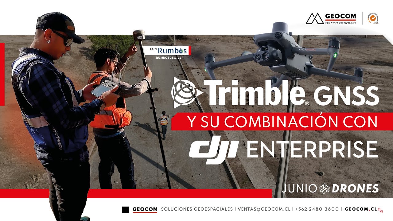 Trimble GNSS y su combinación con DJI