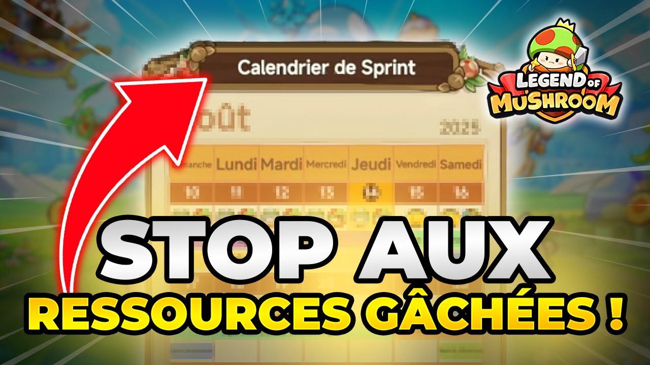 Les évènements de Sprints, utiliser vos ressources au bon moment !
