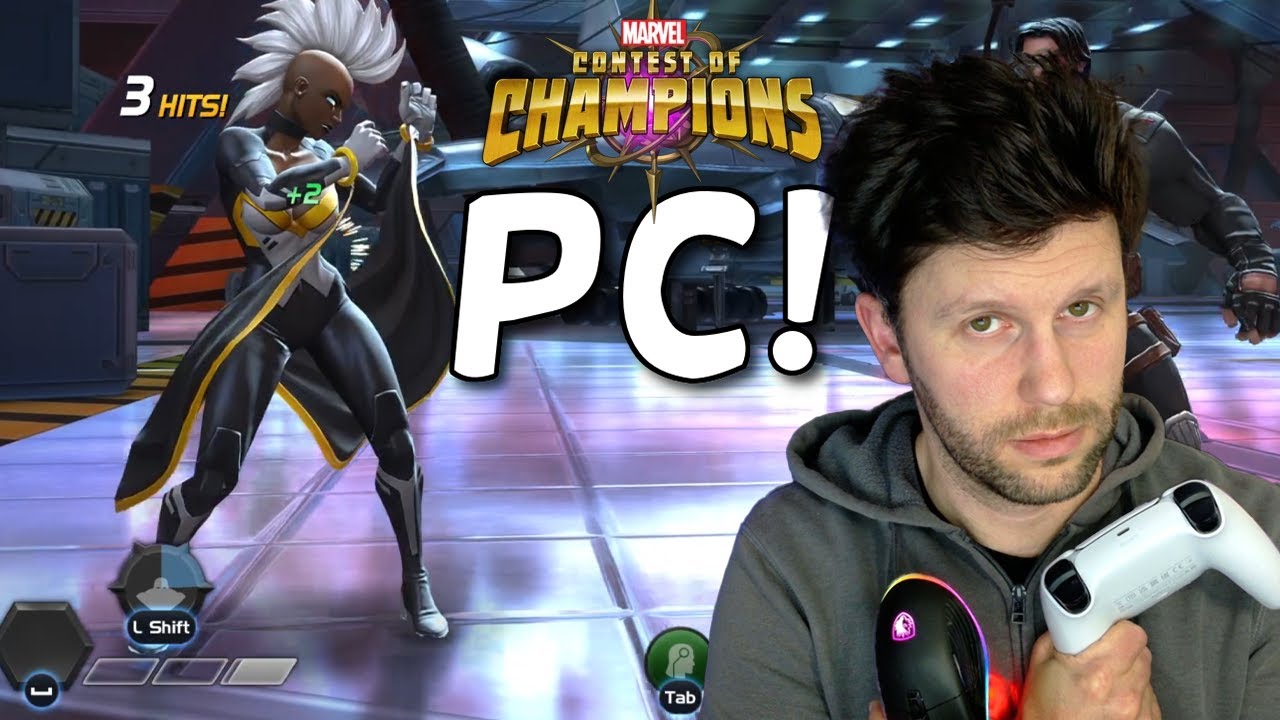 Играем в MCOC на ПК с контроллером, клавиатурой и мышью | Marvel: Битва чемпионов
