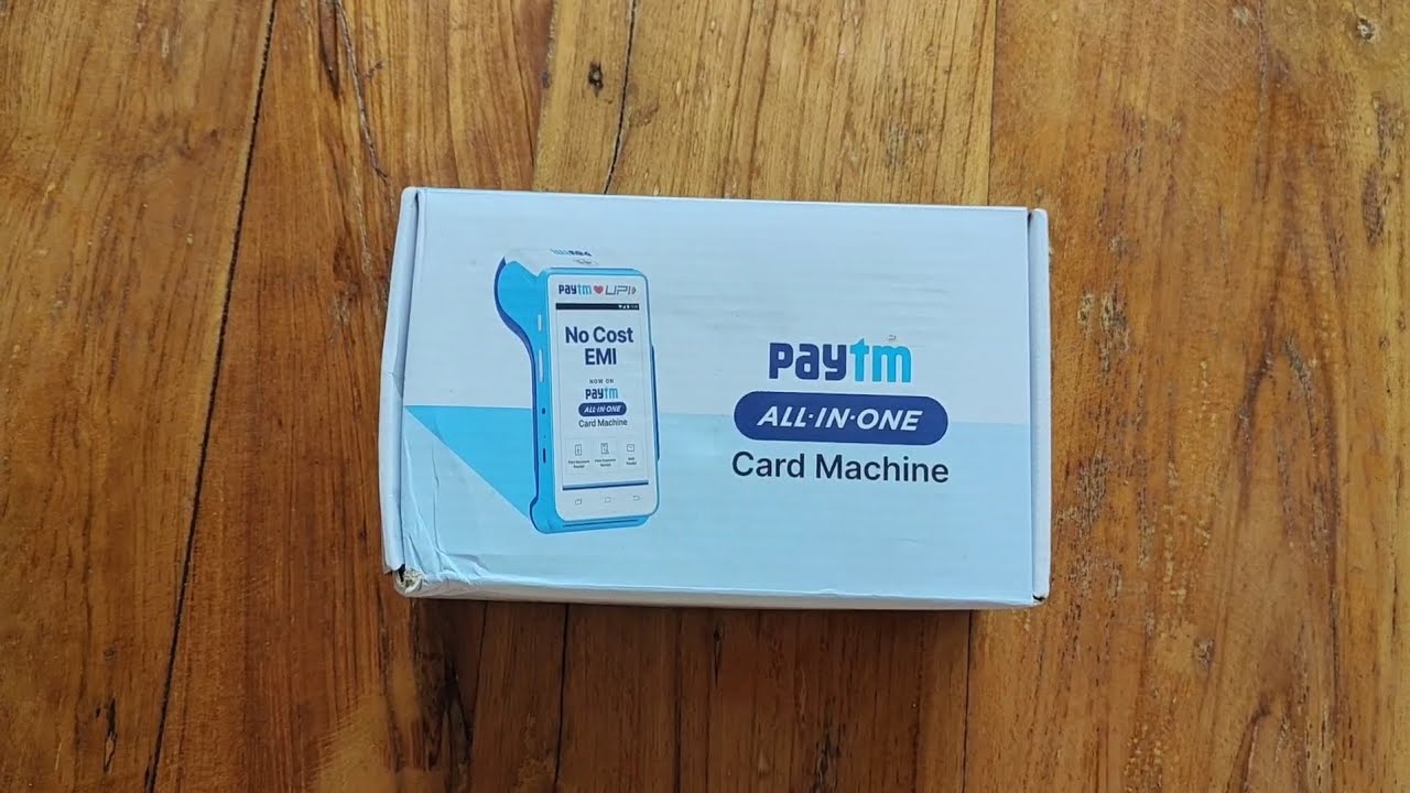 Paytm All In One Card Machine Model A910 Unboxing| Card Machine #paytmcash #paytm #payment #qrcode