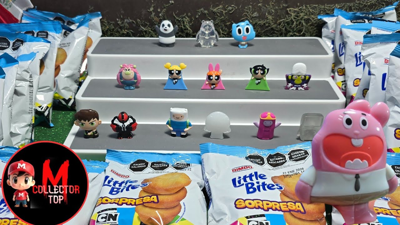 Unboxing 20 Little Bites Bimbo Cartoon Network  ¡La colección crece!”
