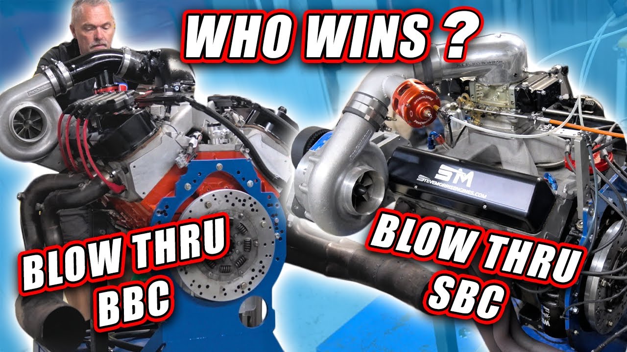 SBC Versus BBC ProCharger Carb Engines!