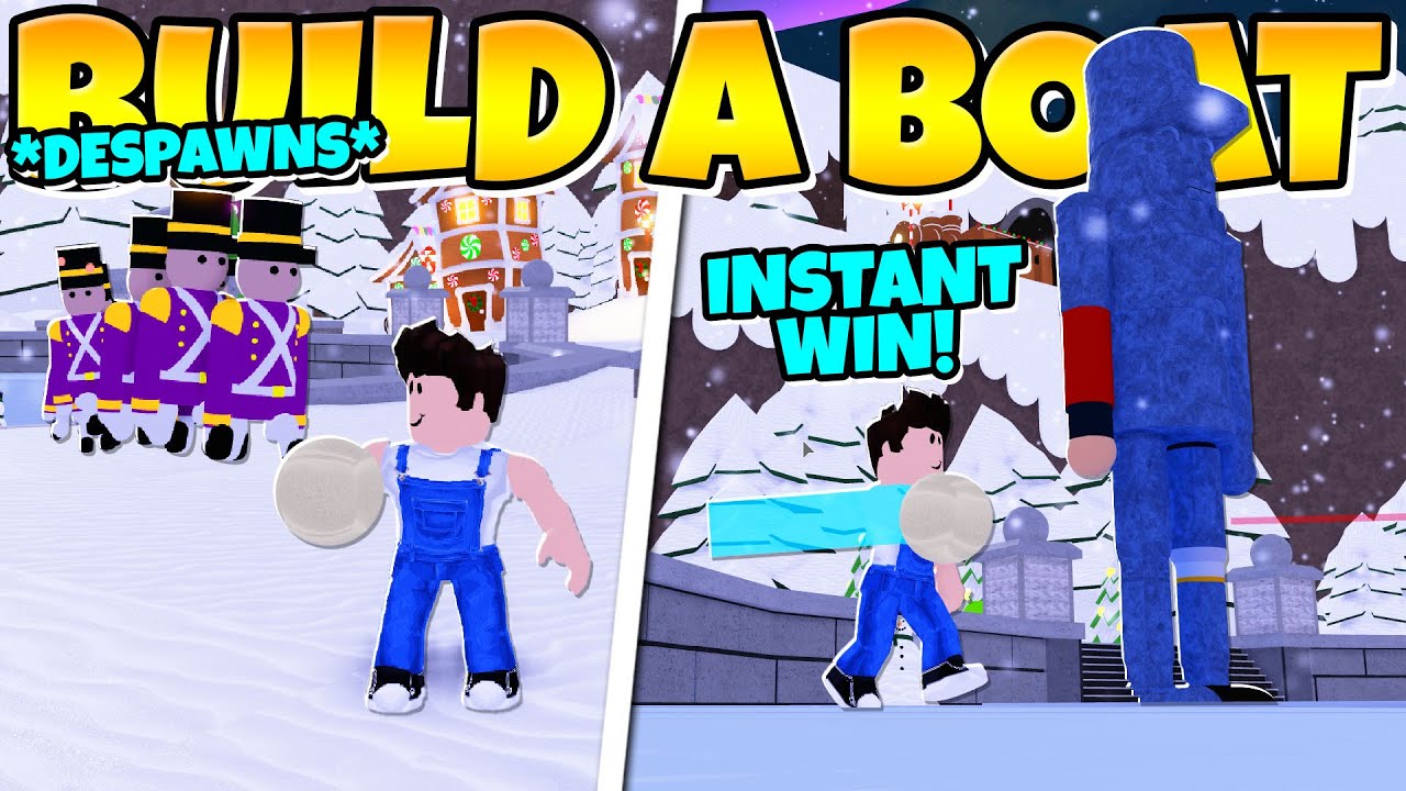 INSTANTLY DEFEAT THE BOSS!!! *Free blocks & Money!* Build a Boat