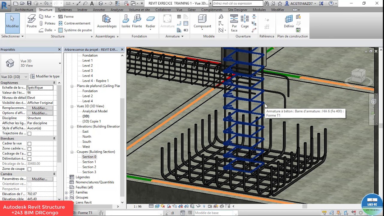Revit Structures Béton Armé partie 1