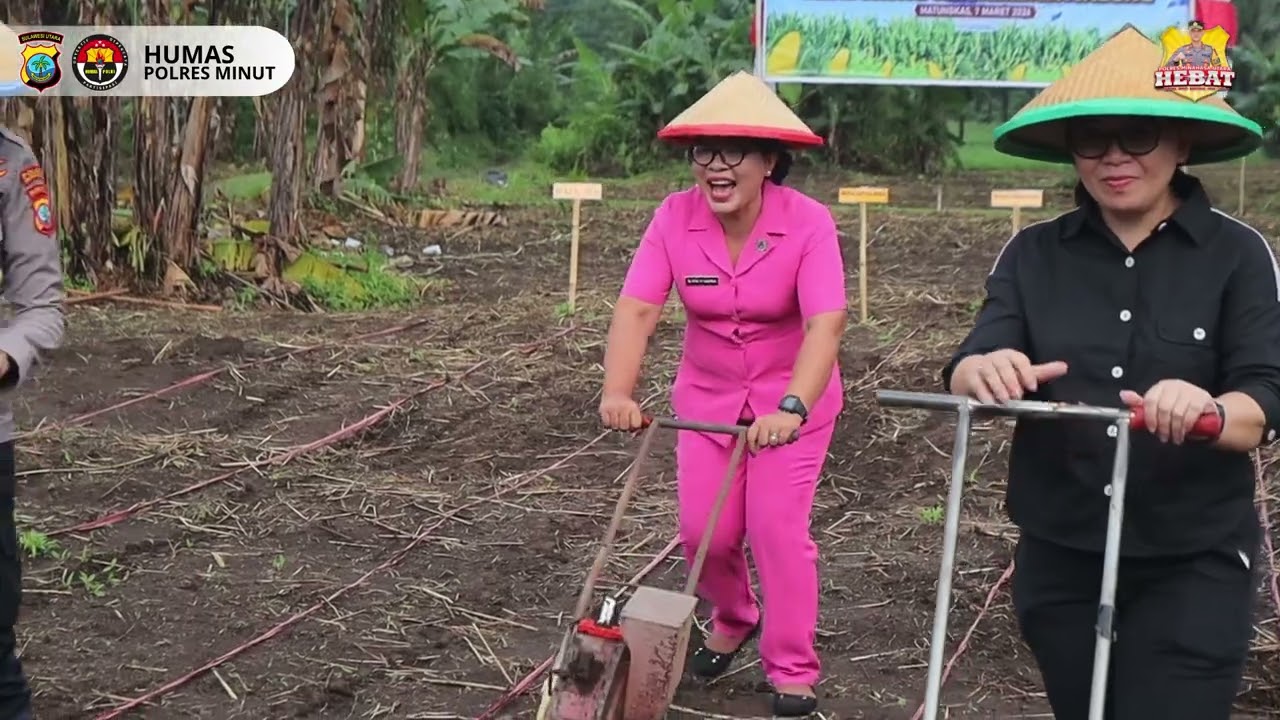 Penanaman Jagung Serentak Kuartal I Tahun 2026 Polres Minut