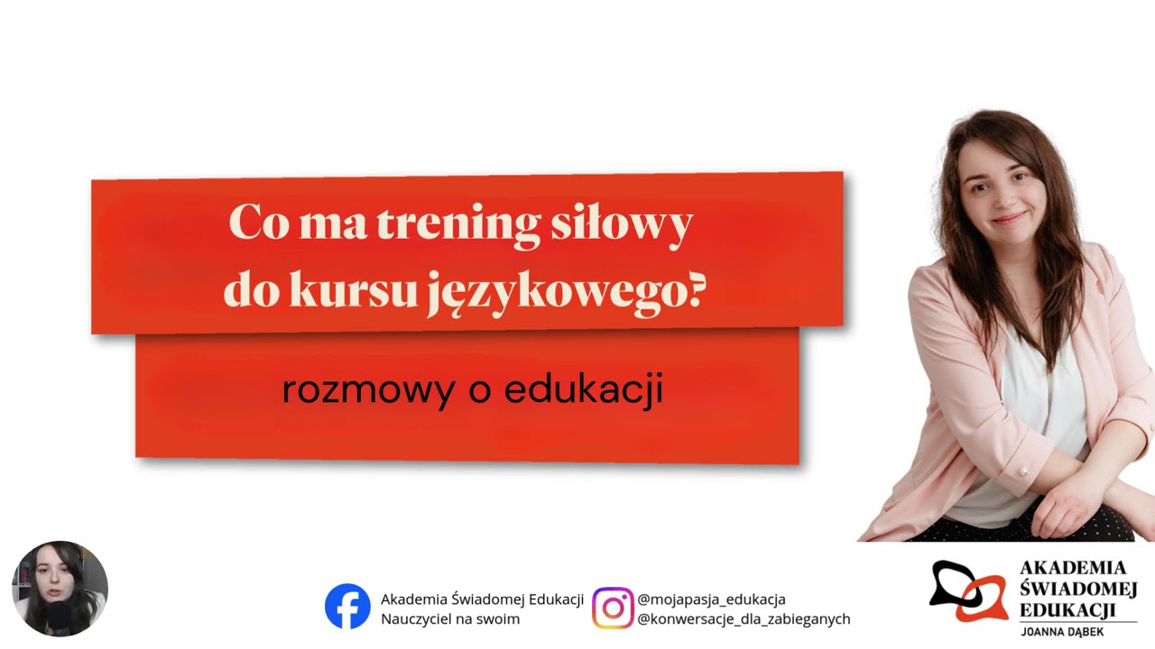 Co ma trening siłowy do kursów językowych?