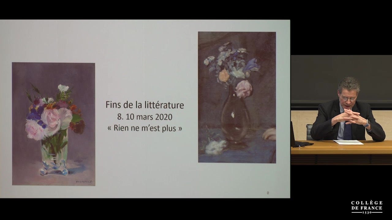 Fins de la littérature (14) - Antoine Compagnon (2019-2020)