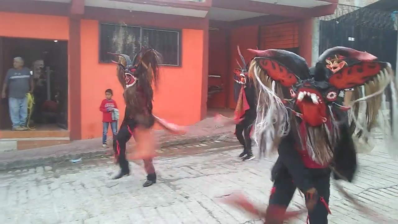 Los Diablos de almolonga guerrero 👹👹
