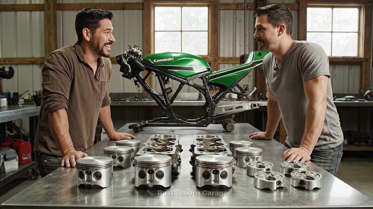 Abandoned Kawasaki ZX25R Found in Empty Warehouse – Full Cinematic ASMR Restoration!