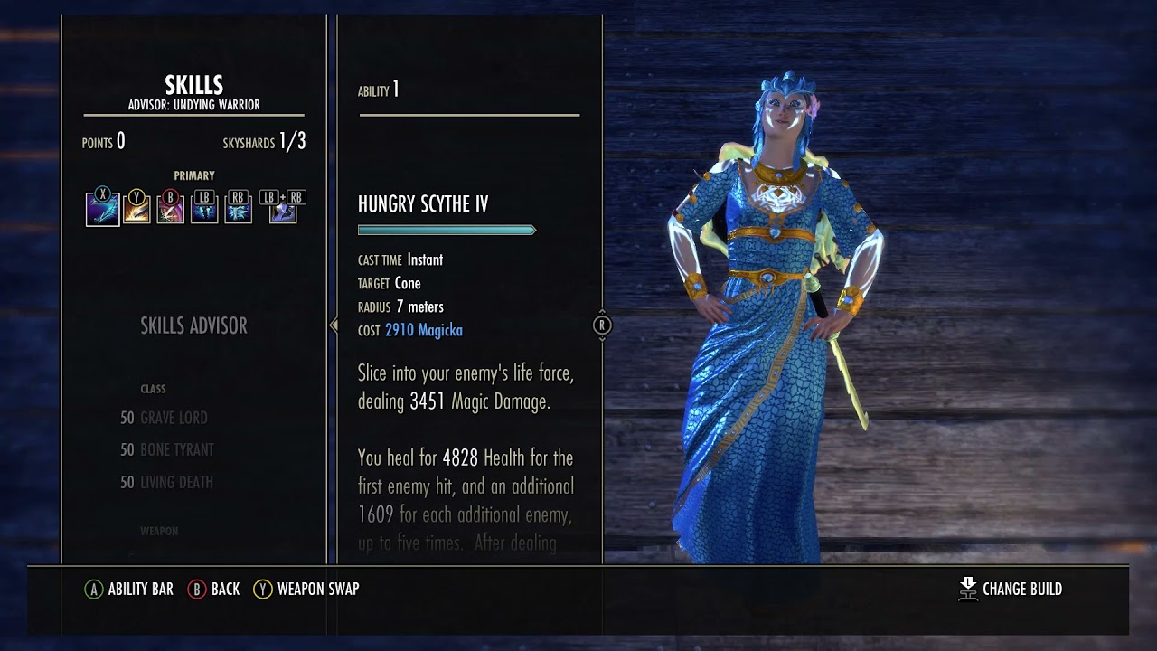 ESO Tank Builds: Atomic Aegis- Necro Tank