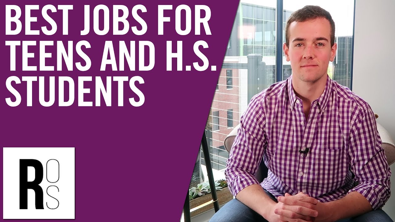 TOP 5 JOBS FOR TEENAGERS AND HIGH SCHOOL STUDENTS!