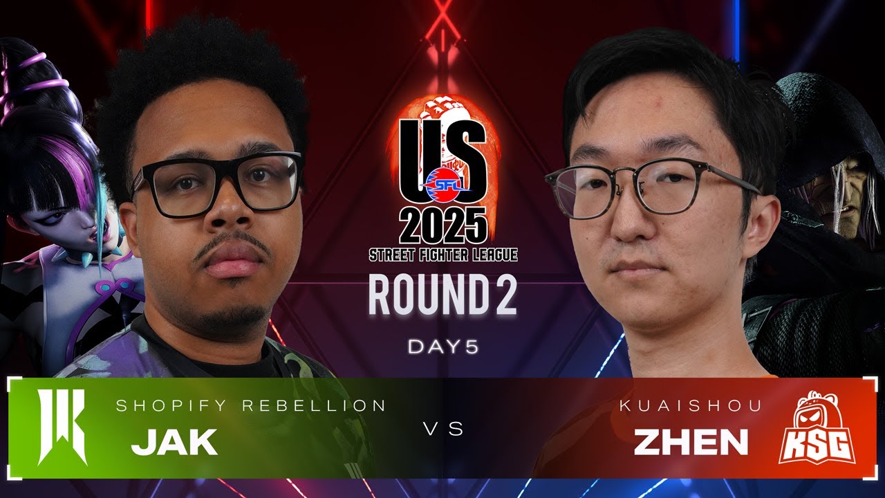 JAK (Juri) vs. Zhen (M. Bison) - SR vs. KSG - Street Fighter League US 2025 Day 5