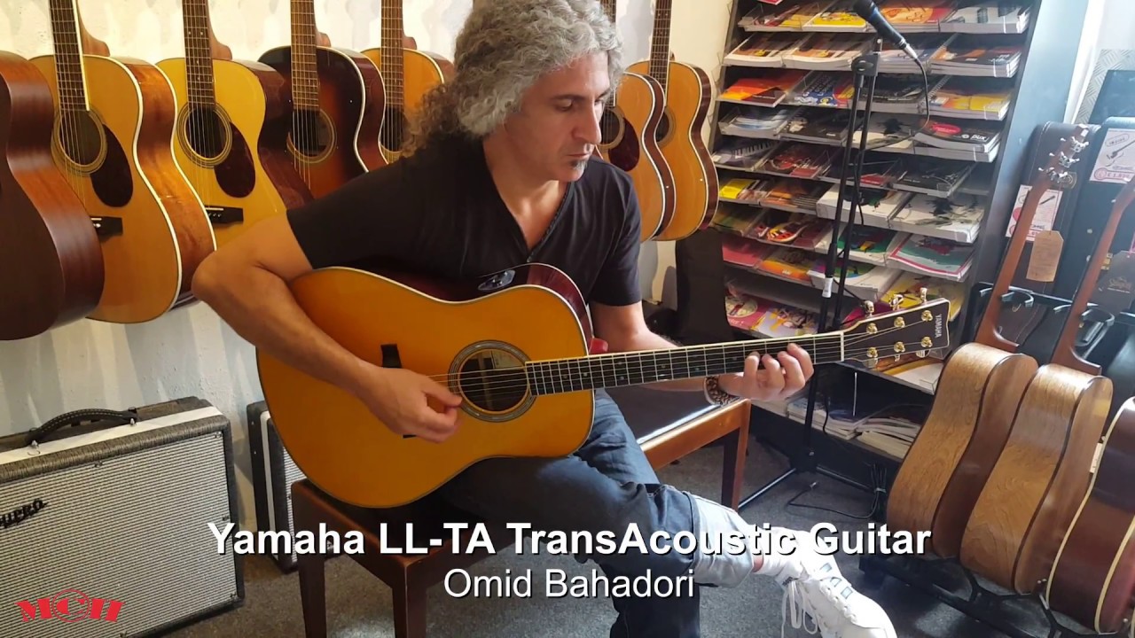 Yamaha LL TA TransAcoustic Guitar - Omid Bahadori