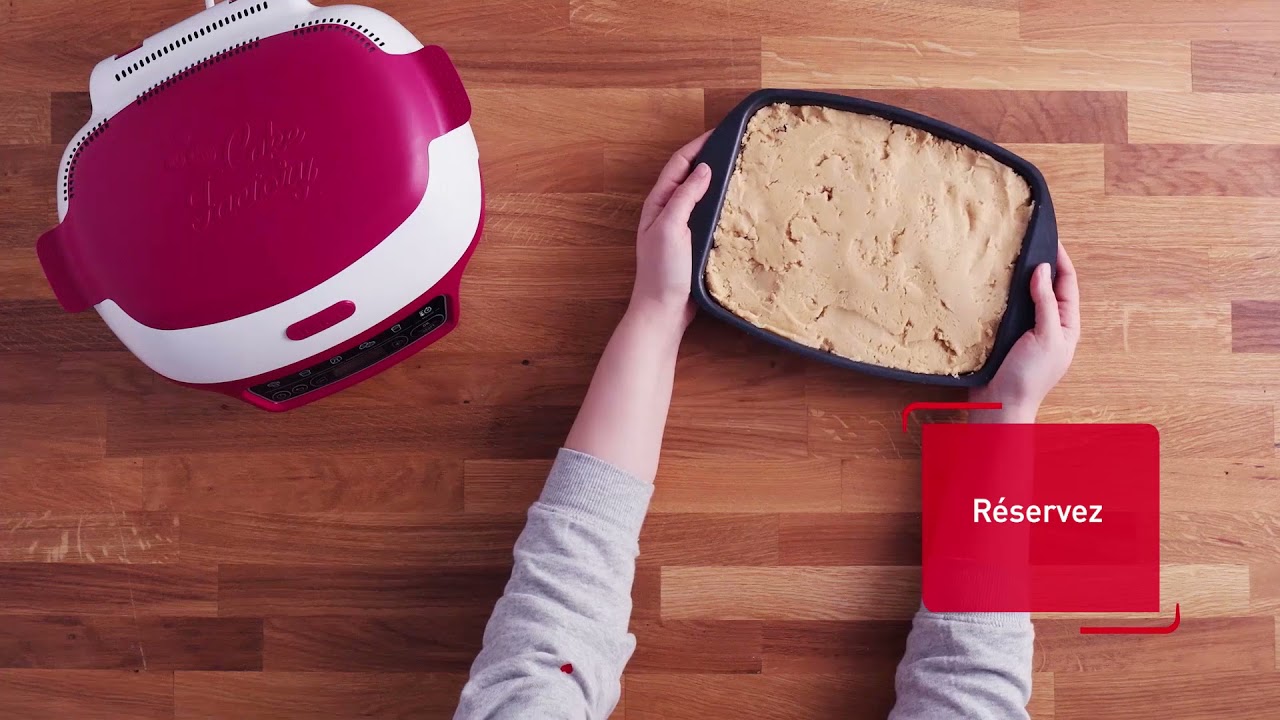 Tefal | Cake Factory Délices : recette du Brownie Sablé