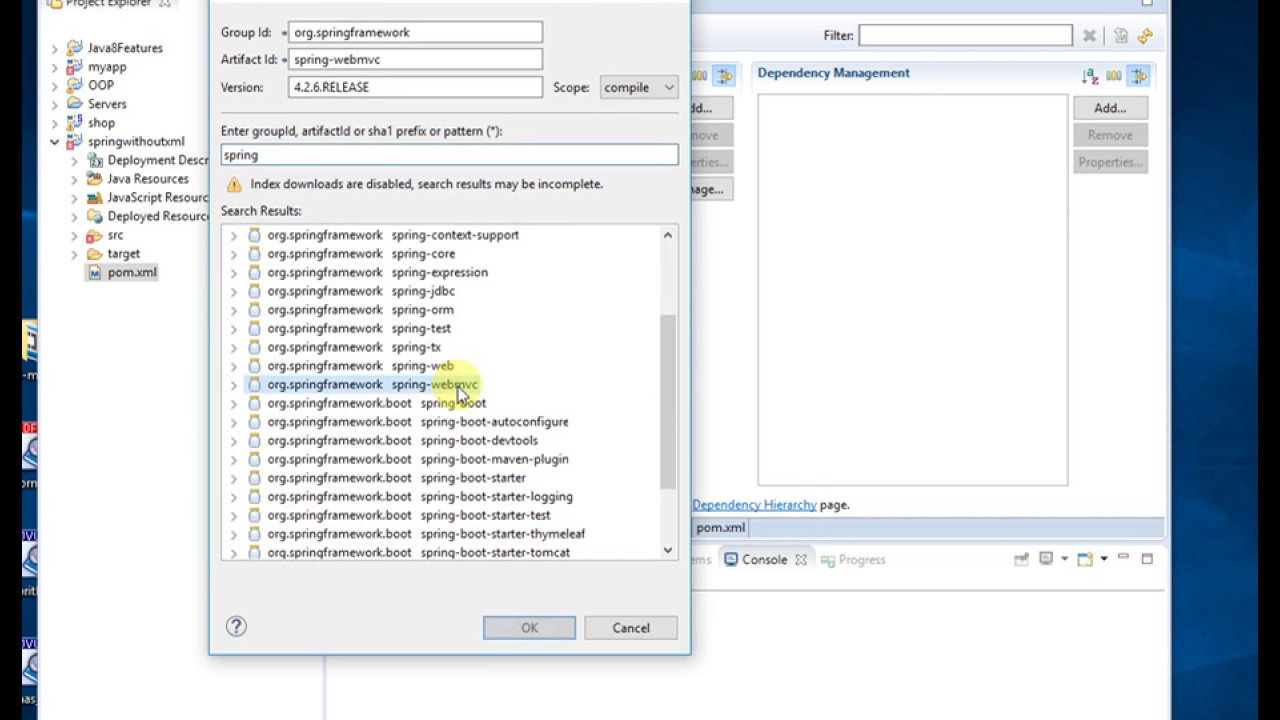 Spring MVC annotation configuration in 8 minutes