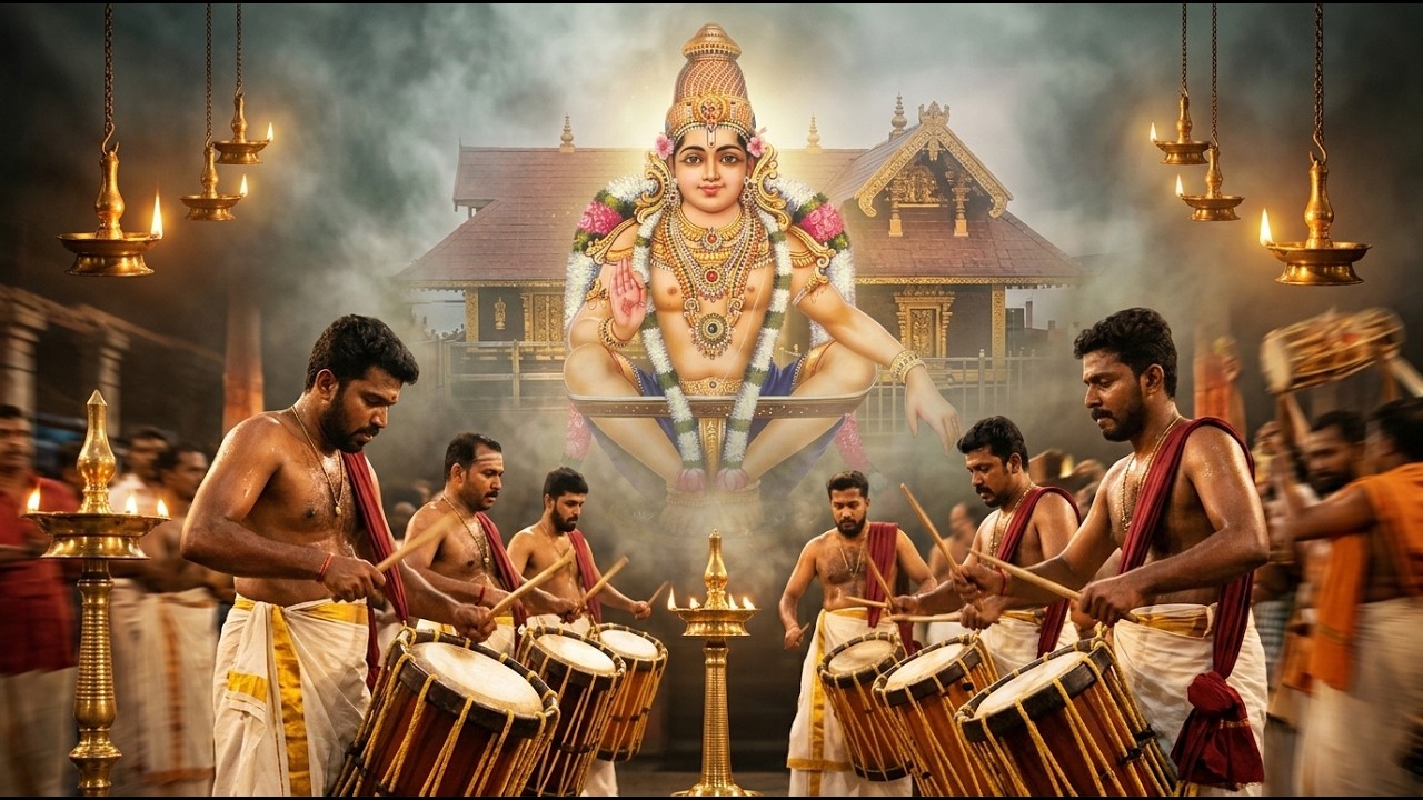 ഹരിഹര പുണ്യമേ - Ayyappa Devotional Song 2026 | Powerful Chenda Melam | Saranam Ayyappa