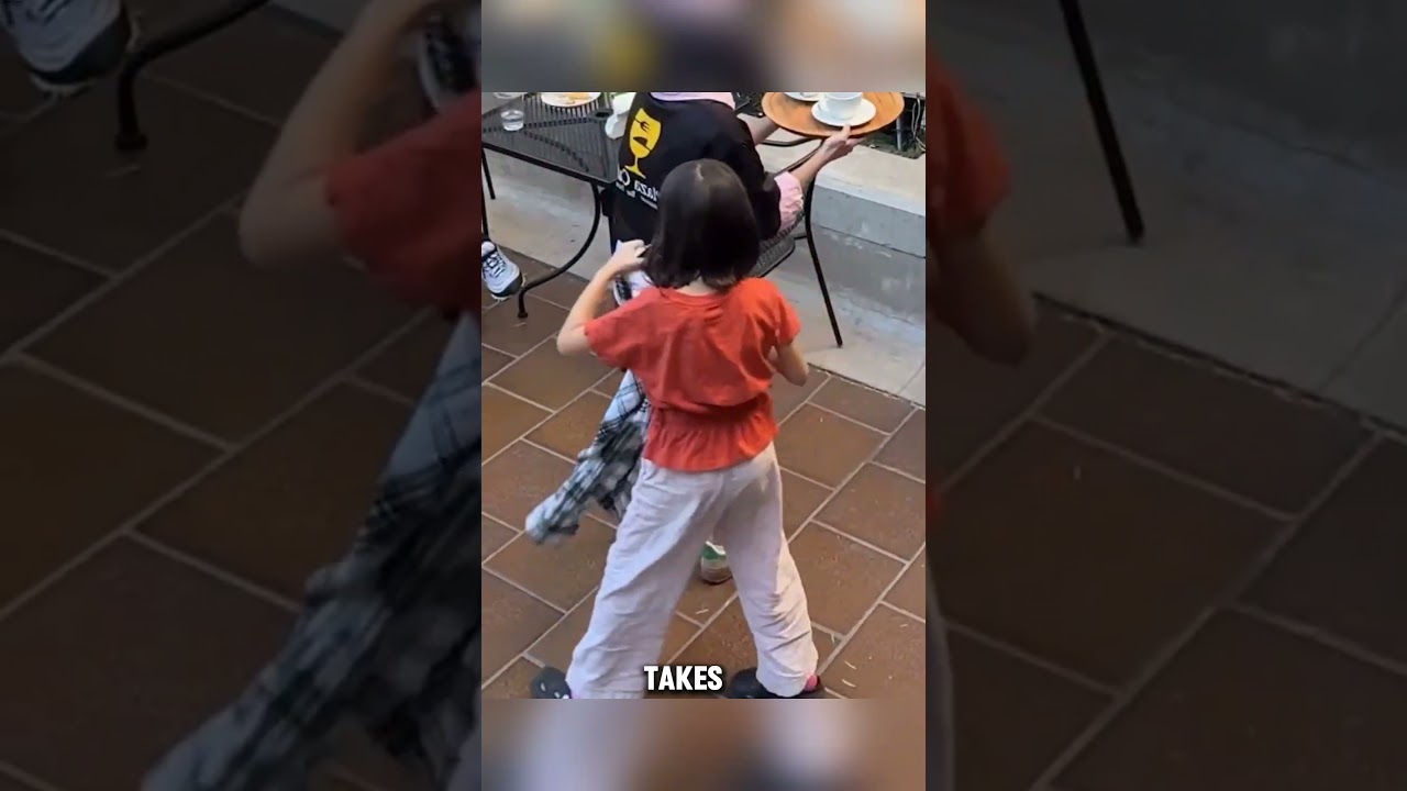 Boy's Pants Fall Down and Little Girl Saves Him #trending #blog #shortsvideo #virelshorts