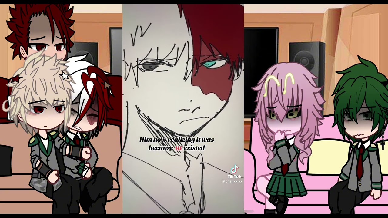 MHA class 1A reacts to shoto todoroki (REMAKE)