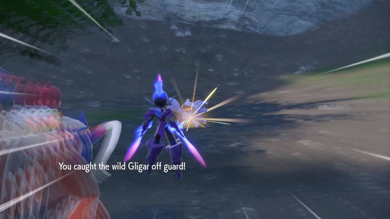 Shiny Gligar - Pokemon Scarlet Violet - Teal Mask DLC