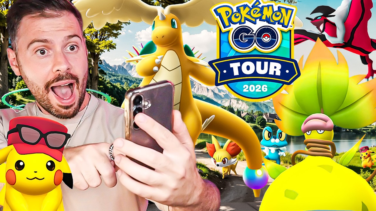 PAS DE CHANCE (?) AU POKÉMON GO TOUR 2026 : KALOS ! - Vlog Pokémon GO