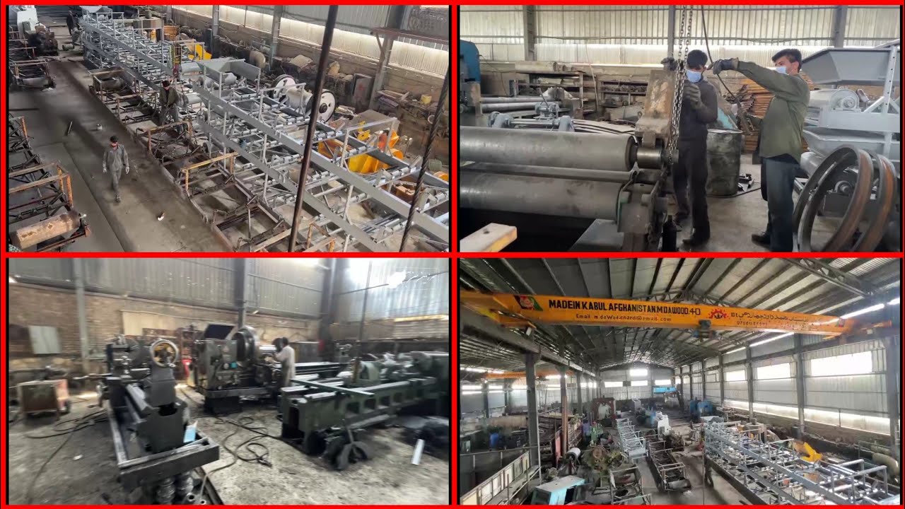 The largest metal factory in Central Asia