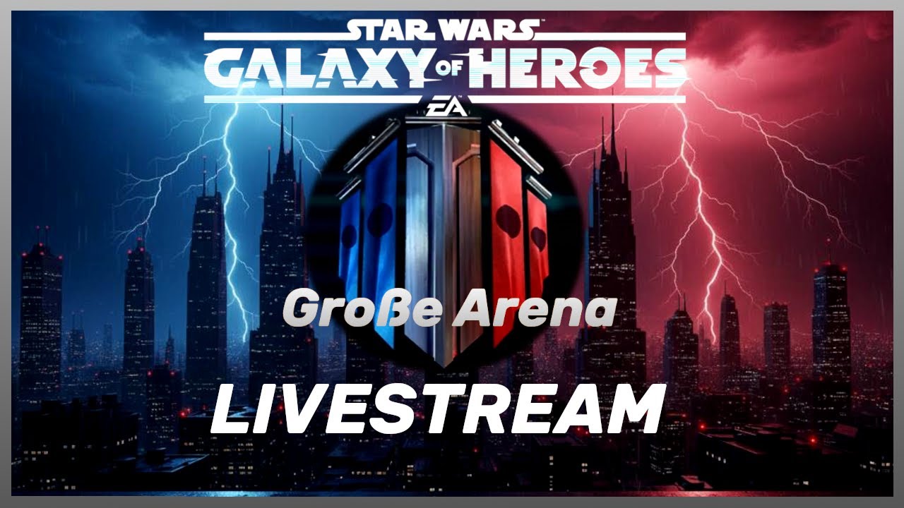 SWGoH | Live Grße Arena 5 Accounts Operation Aufstiege Tag 7