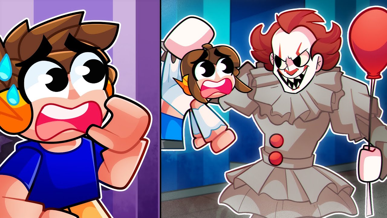 Pennywise caught my friend on Roblox!