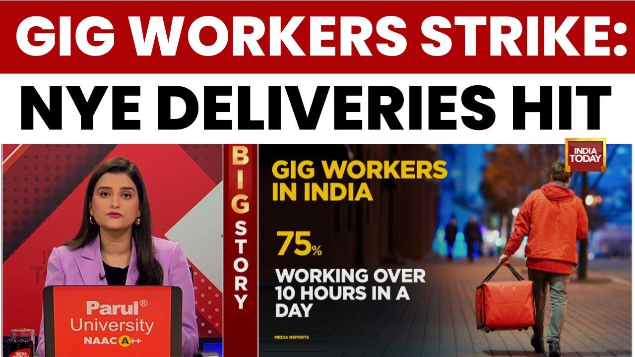 Gig Workers Strike On New Year's Eve: Zomato, Swiggy Staff Demand ₹20/km And ₹40k Monthly Pay