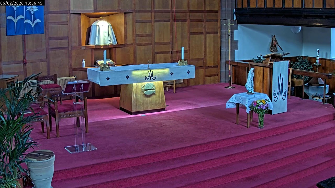 Mass at Saint Helen's, Langside,  6.2.2026, 09:45