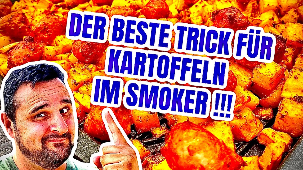 Grillkartoffeln vom Smoker --- Klaus grillt