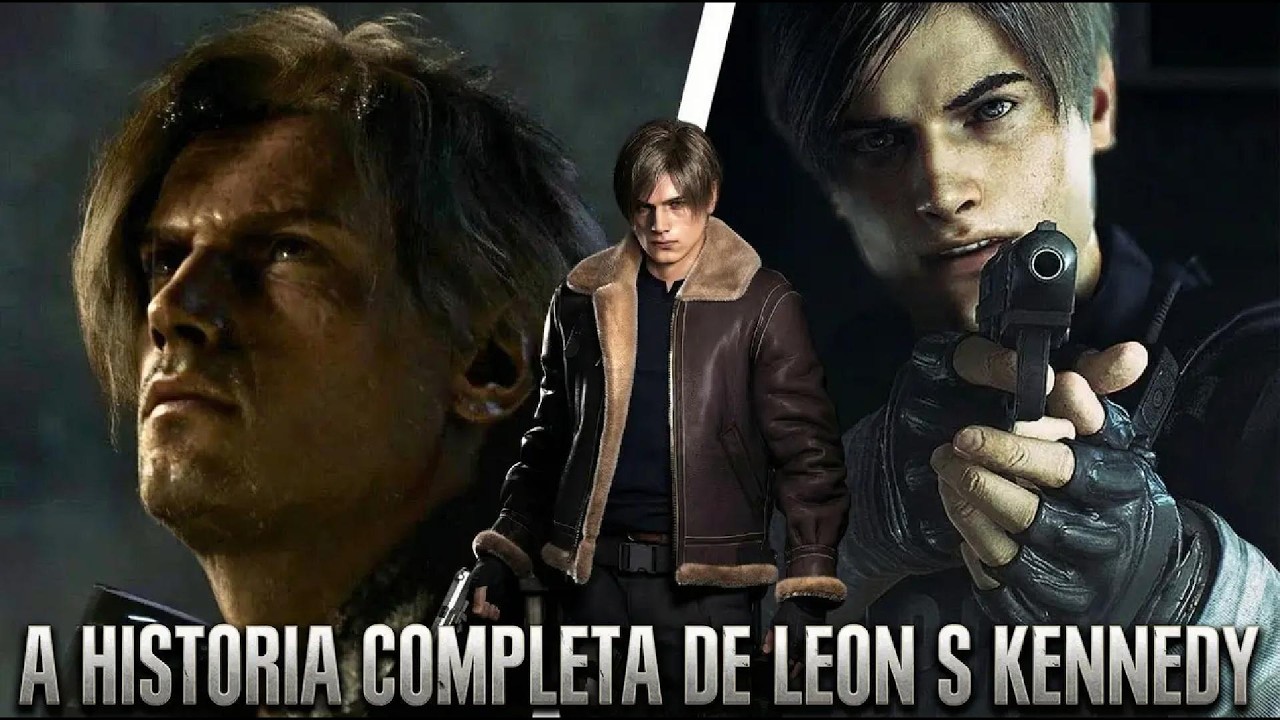 A HISTORIA COMPLETA DE LEON S KENNEDY (A Lenda de Resident Evil)