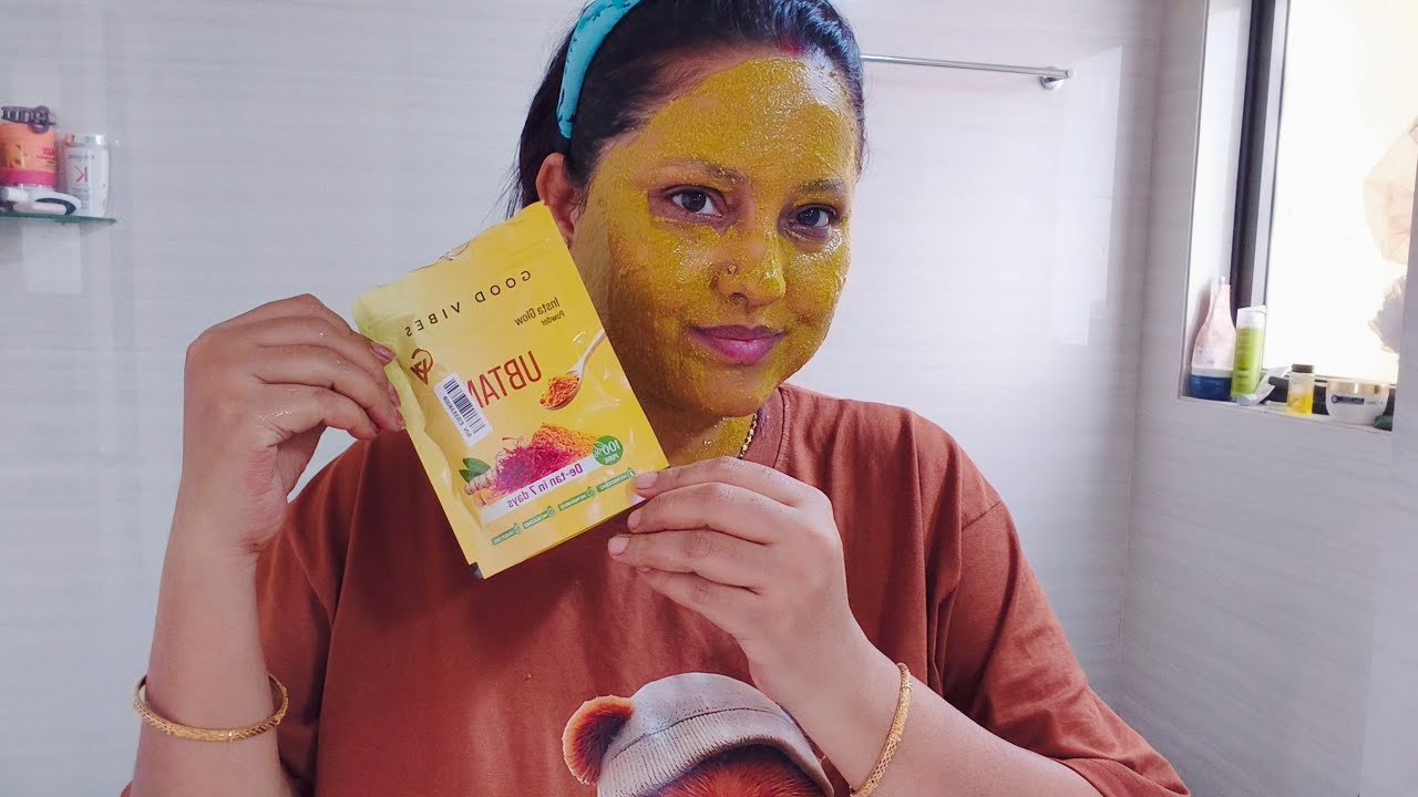 Good Vibes Instant Glow Ubtan Powder 👉Honest Review🙏