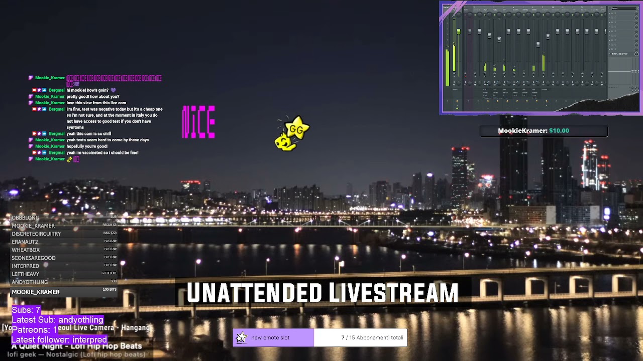 a bridge in seoul [Twitch ambient livestream]