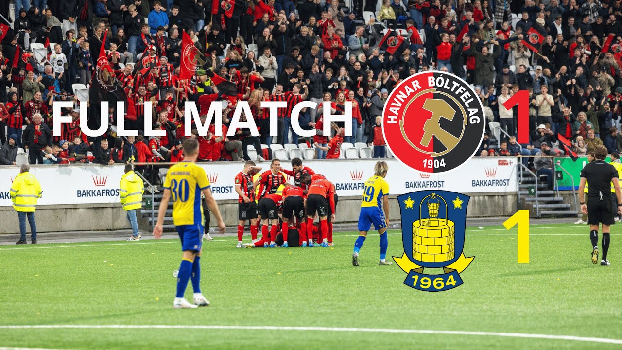 HB 🆚 Brøndby 1 -1 FULL MATCH