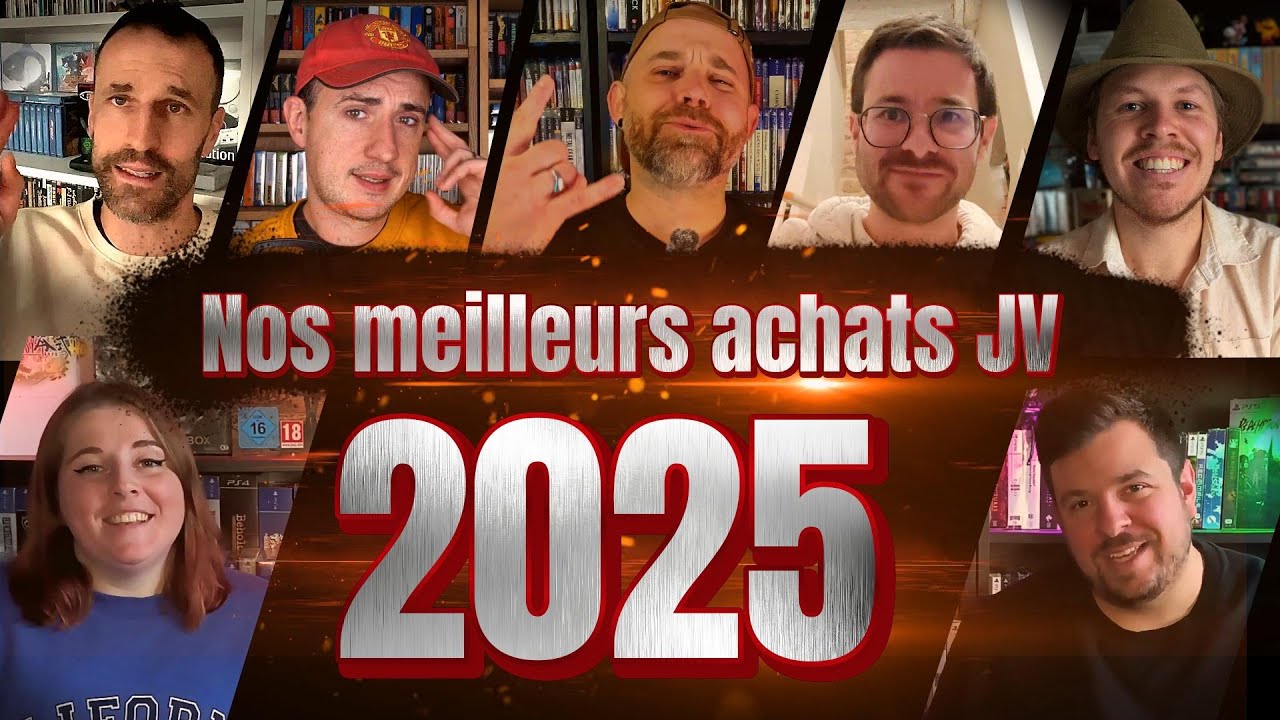 Le top 2025 des achats de 6 collectionneurs & Youtubers jeux vidéo !