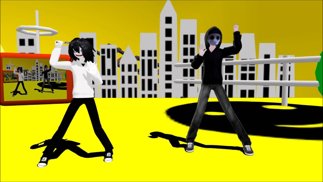 【MMD】Jeff the Killer & Eyeless Jack (Matryoshka)☻