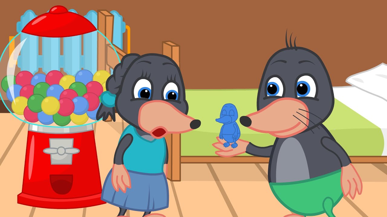 🔴 LIVE Benny Mole and Friends: Magic Gumball Machine - Cartoons for Kids