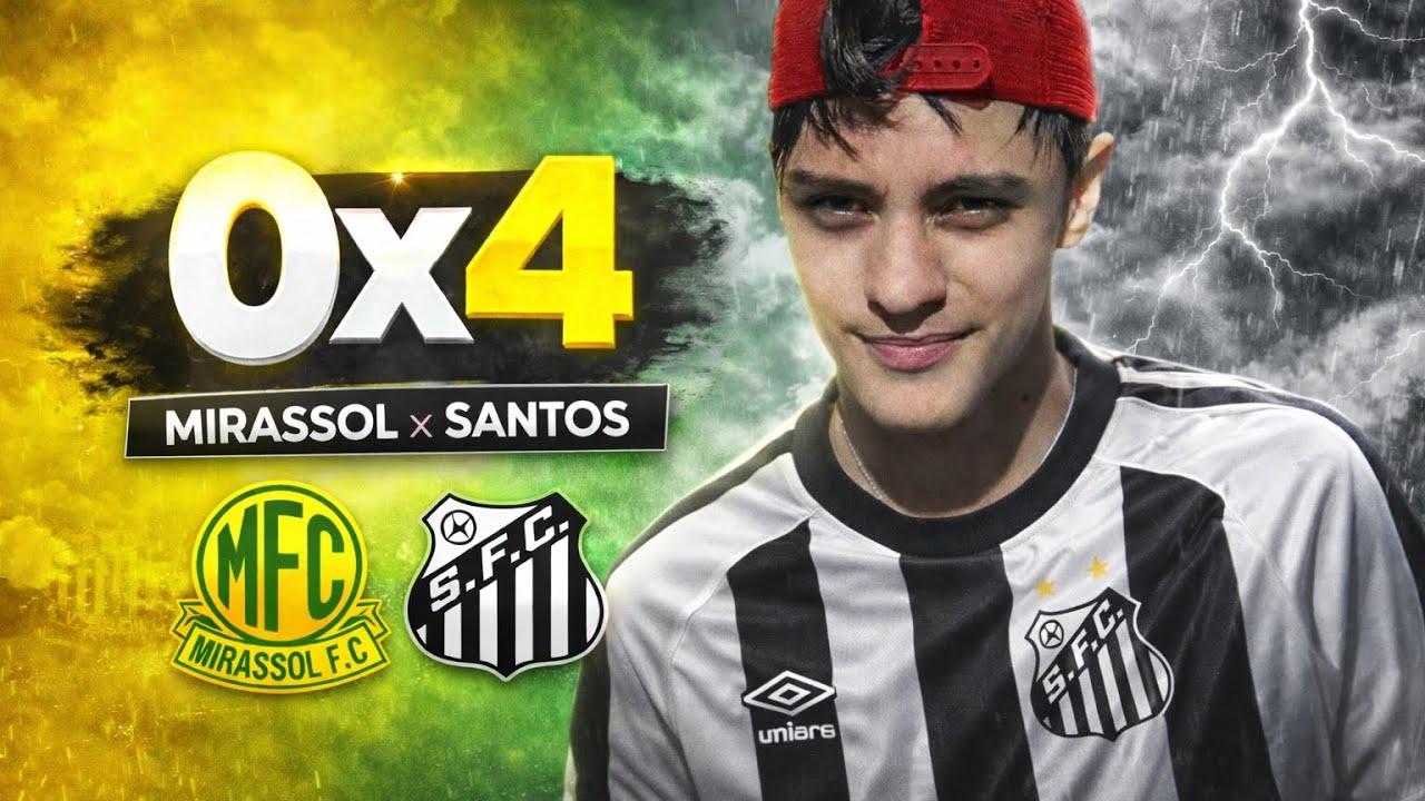 IMPOSSÍVEL PARAR! SANTOS GOLEIA O MIRASSOL POR 4x0 | eFOOTBALL👑
