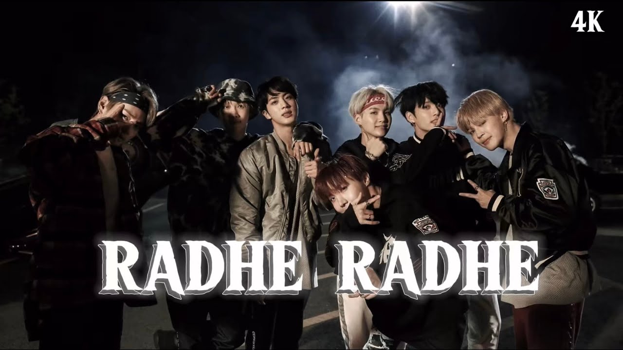 BTS ● RADHE RADHE | | FMV 🎬 BTS FMV 2025 🎶 RADHE RADHE ✨ [4K QUALITY]